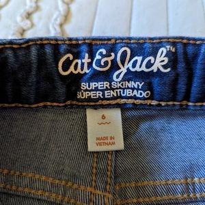 Cat & Jack Super Skinny Jeans Sz 6
